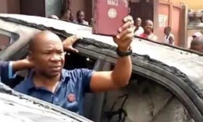 Holy Bible remains intact as fire razes cars in Onitsha, Anambra state [video]