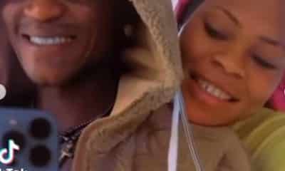 “Na who get money, get love” – Reactions as Portable’s alleged baby mama shares loved-up videos