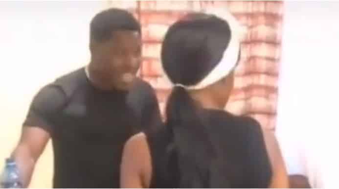 Man angrily confronts his wife for still texting her ex after 3 years of marriage