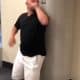 Heartwarming moment a couple with Down syndrome reunited at the airport (video) - YabaLeftOnline