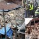 Ochanja Market In Anambra State As Two Storey Building Collapse