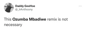 Ozumba Mbadiwe Remix