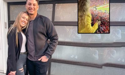 Patrick Mahomes' Fiancee Brittany Matthews Claps Back at Haters for Her Champagne Celebration