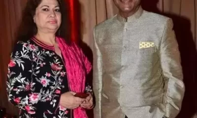 Rajendra Gupta with Veena Gupta