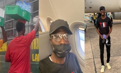 Popular ‘pure’ water seller, Jeremiah who shared his earnings with prisoners, In Tears he boards a plane for the first time (Video) ⋆ Yinkfold