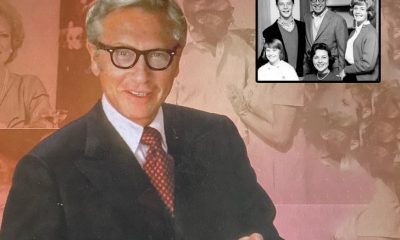 Allen Ludden (right) with his wife Betty White, and friends, Mary Tyler Moore and Grant Tinker.