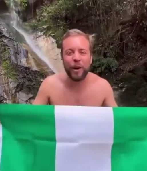 "I am completely safe, I am not dead" – Caucasian visitor to Ekiti state says, dismissing reports that Nigeria is unsafe (video) - YabaLeftOnline