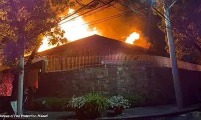 Cause of blaze unknown: Fire guts Russian Embassy in Dasma, costs P101M in damages