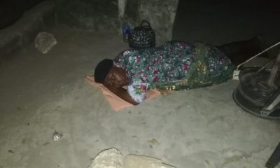 Twitter Stories : Woman who spent 25years in UK found sleeping on the street of Lagos after her tenant allegedly sold her house - YabaLeftOnline