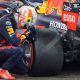 Max Verstappen 2022 F1 helmet that commemorating Championship win