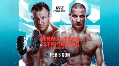UFC Vegas 47: Hermansson vs Strickland live stream no Reddit streams