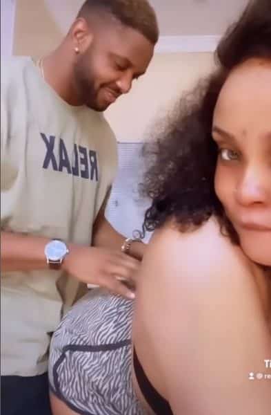 Sensual video of BBNaija star, Cross with Maureen Esisi cause a stir online (Watch) - YabaLeftOnline