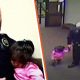2-Year-Old Girl Falls Asleep in a Cop's Arms While Her Dad Is in Court