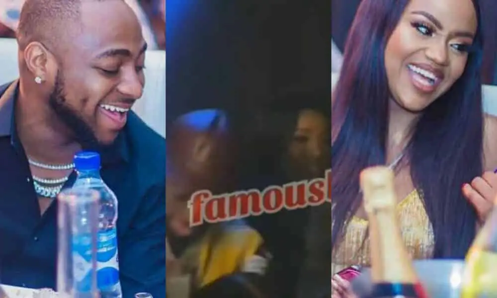 Davido And Chioma Spotted At A Club In London Enjoying Themselves