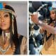 DJ Lamiez's 30th birthday was honored with a Pocahontas-themed party.