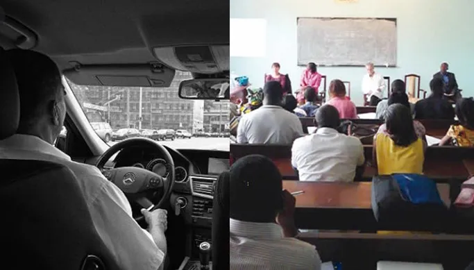 Nigerian man shares encounter with his former lecturer who now drives taxi