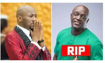 Love Has Left The Church – Apostle Suleman Mourns Sammie Okposo