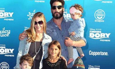 Erin Angel and Jon Bernthal and their four kids